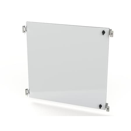 Saginaw Control & Engineering Panel, 32 in. H x 32.63 in. W x 0.83 in. L, Carbon Steel SCE-DF36EL36LP